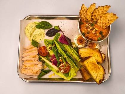 Сніданок з куркою + фільтр кава - пий скільки хочеш