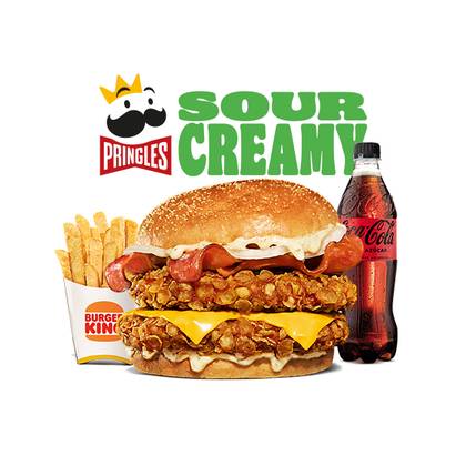 Pringles Sour Creamy Double Crispy Menu