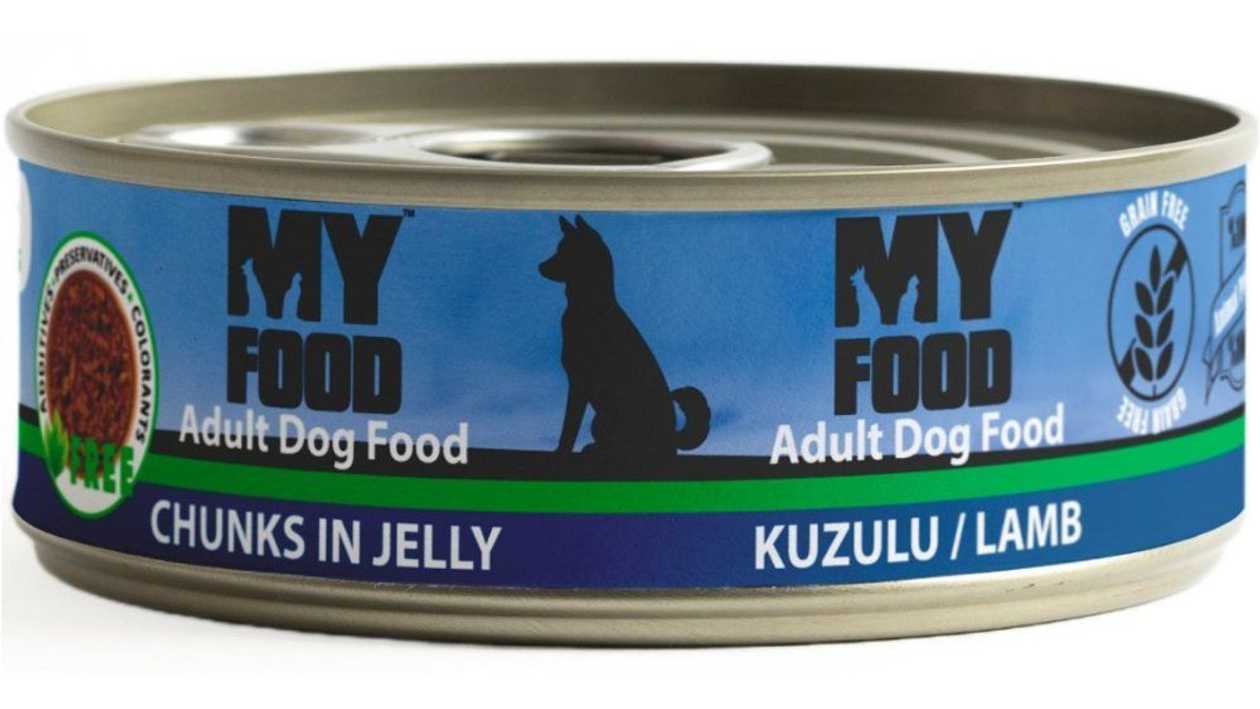 My Food Dog Lamb для собак с ягненком кусочки в желе, 100 г