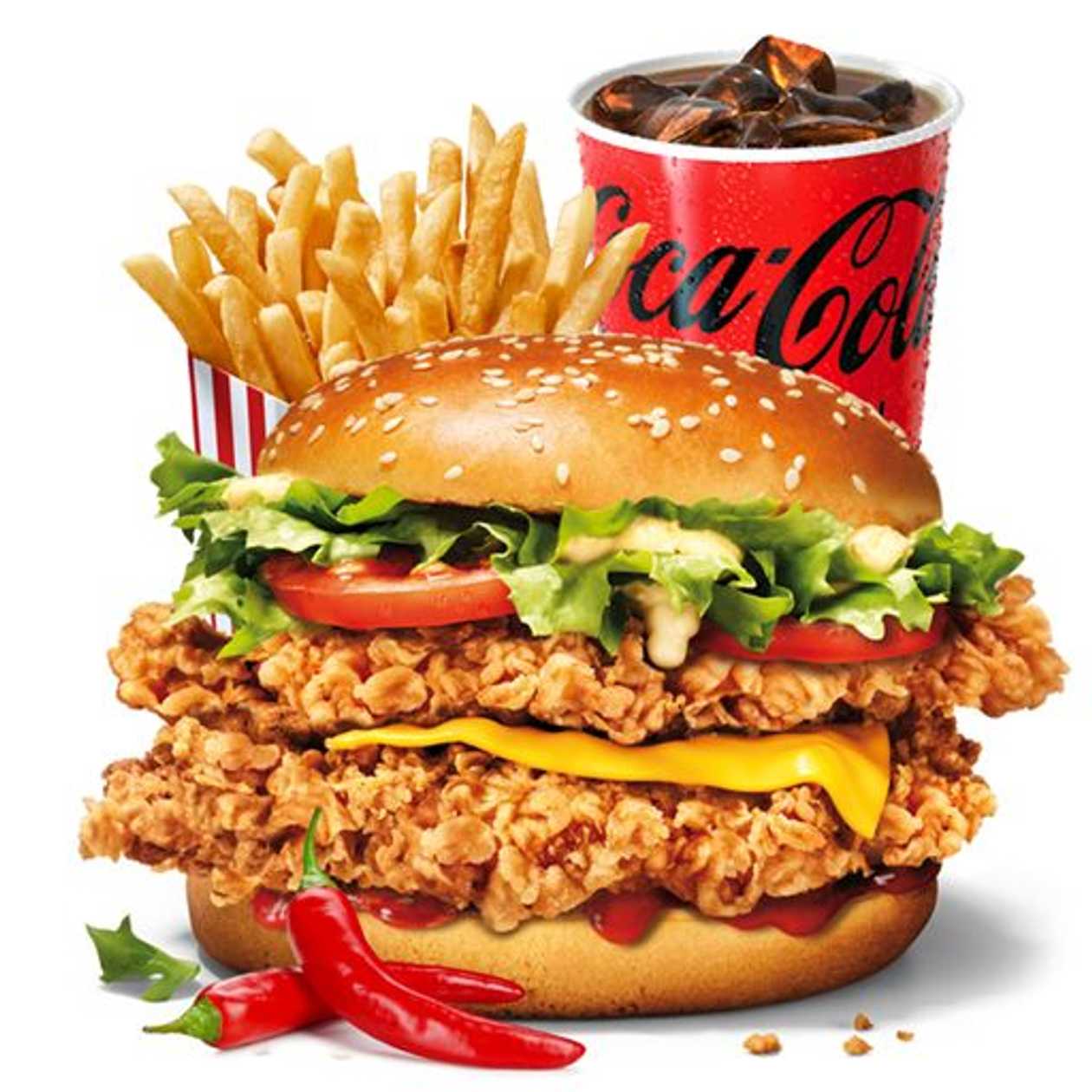 Double Zinger Menu
