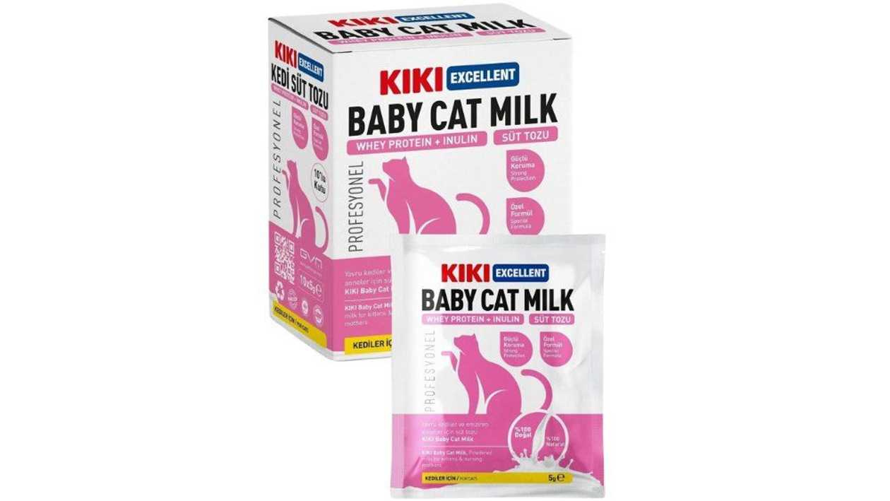 Kiki Baby Cat Milk сухое молоко для котят, 1 шт, 5 г
