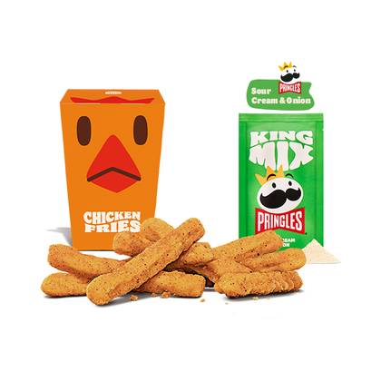 Chicken Fries x9 + King Mix Pringles