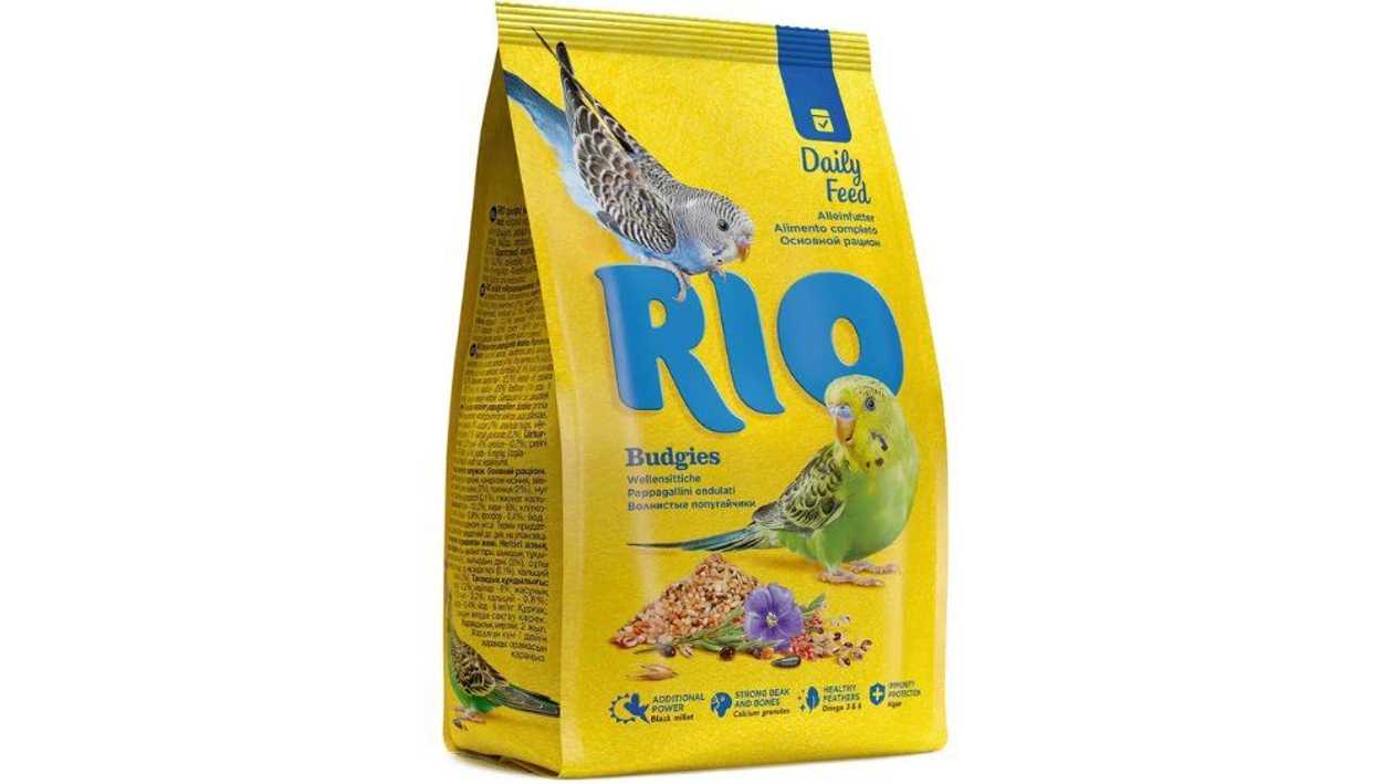 RIO Корм для волнистых попугайчиков. Основной рацион. На развес