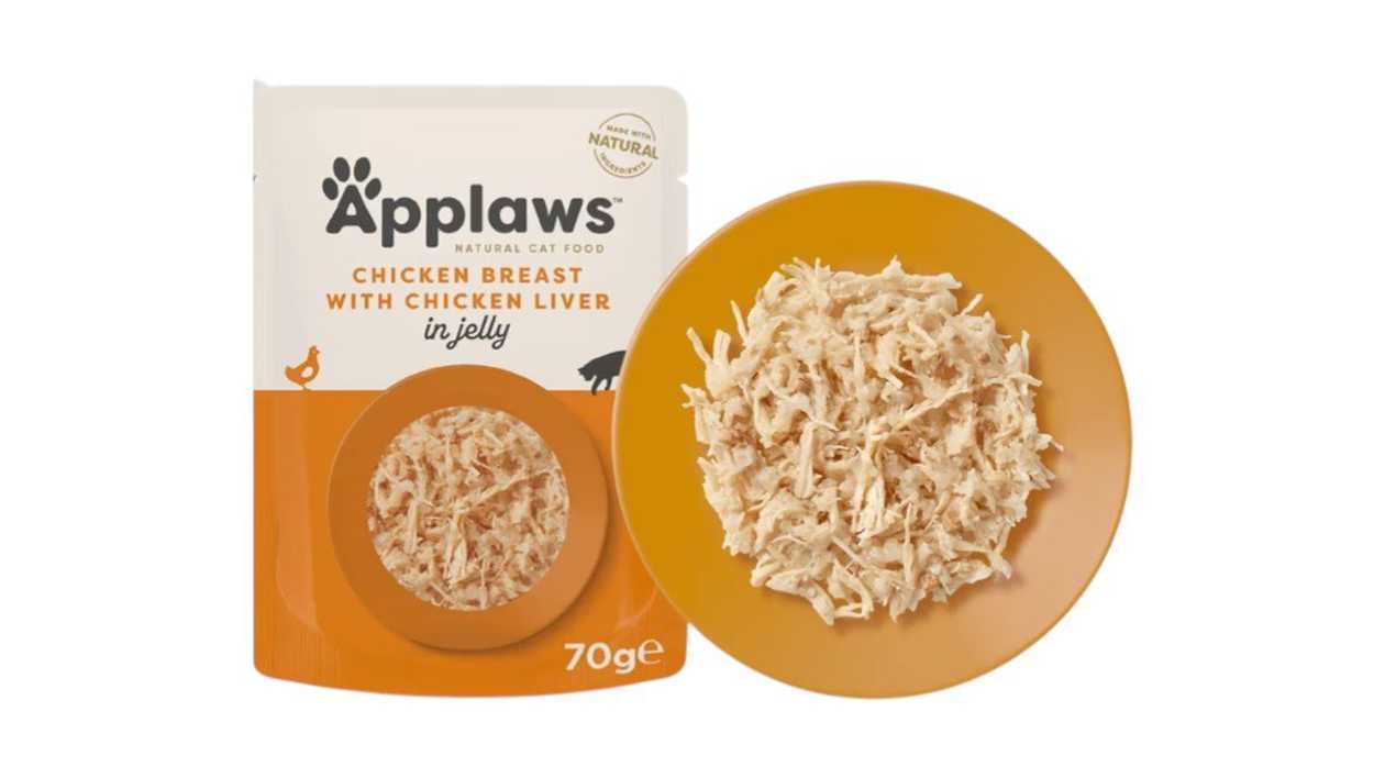 Applaws Chicken Liver Влажный корм для кошек, куриная грудка с печенью в желе, 70 г