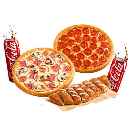 NEW! Pizza & Dessert Combo
