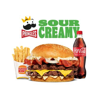 Double Pringles Sour Creamy Menu