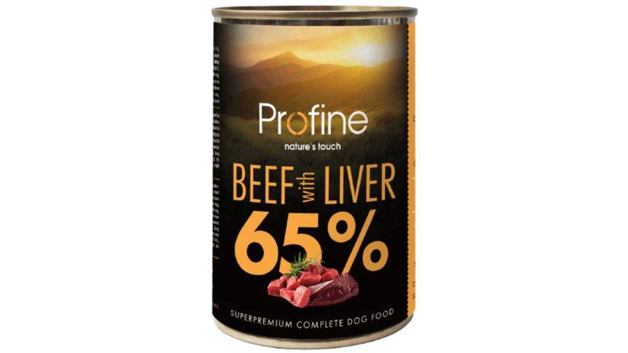 Profine Beef with Liver для взрослых собак с говядиной и печенью, 400 г
