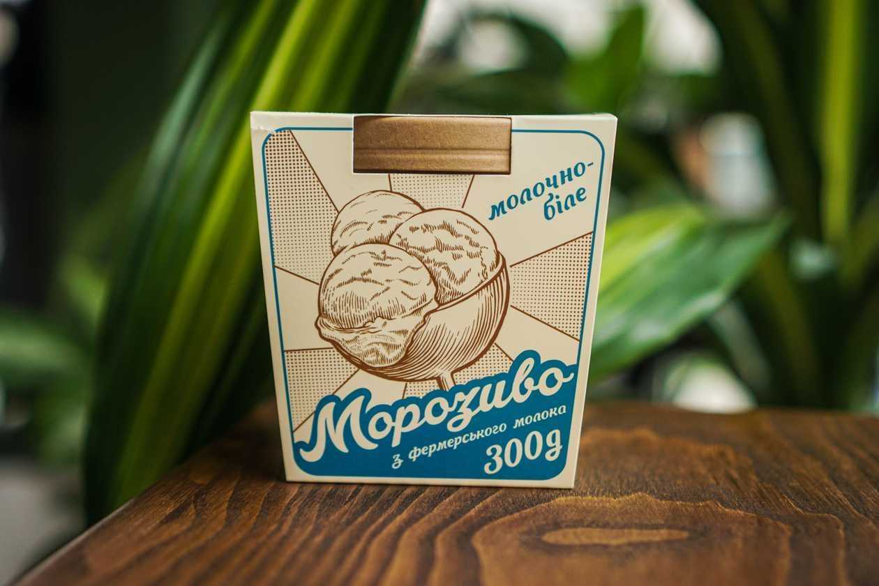 Морозиво ванільне