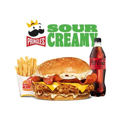 Pringles Sour Creamy Crispy Menu