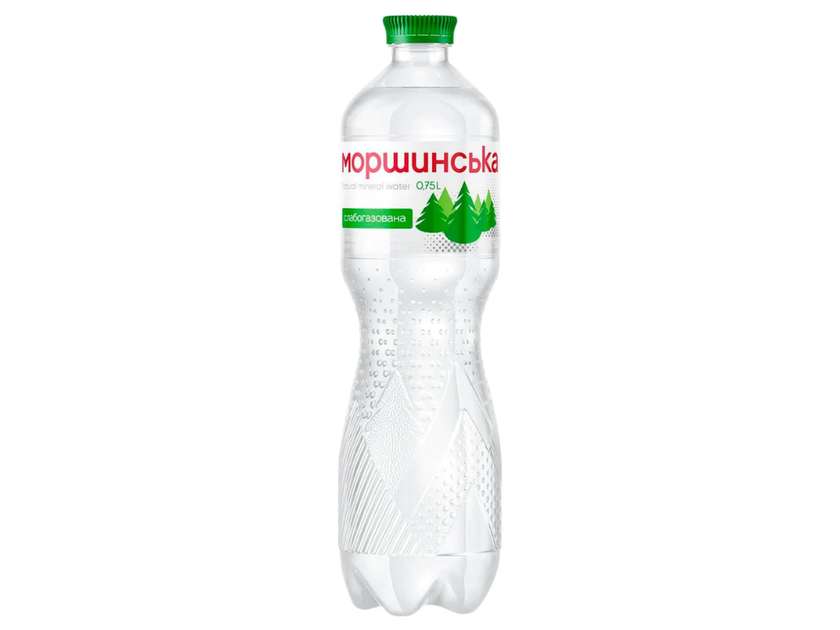 Вода мінеральна Моршинська-слабогазована 0,75л