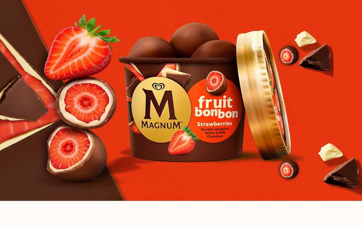 Gelado - Magnum Fruit Bonbon Strawberry