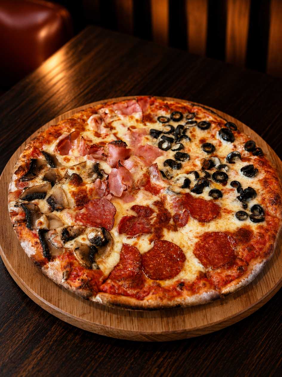 Pizza Quattro Stagioni (600g)