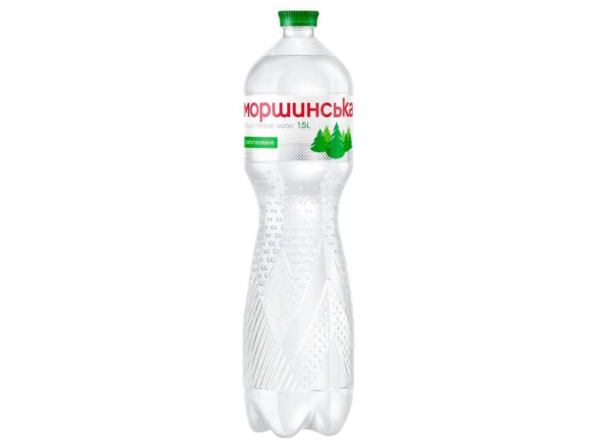 Вода мінеральна Моршинська-слабогазована 1,5л