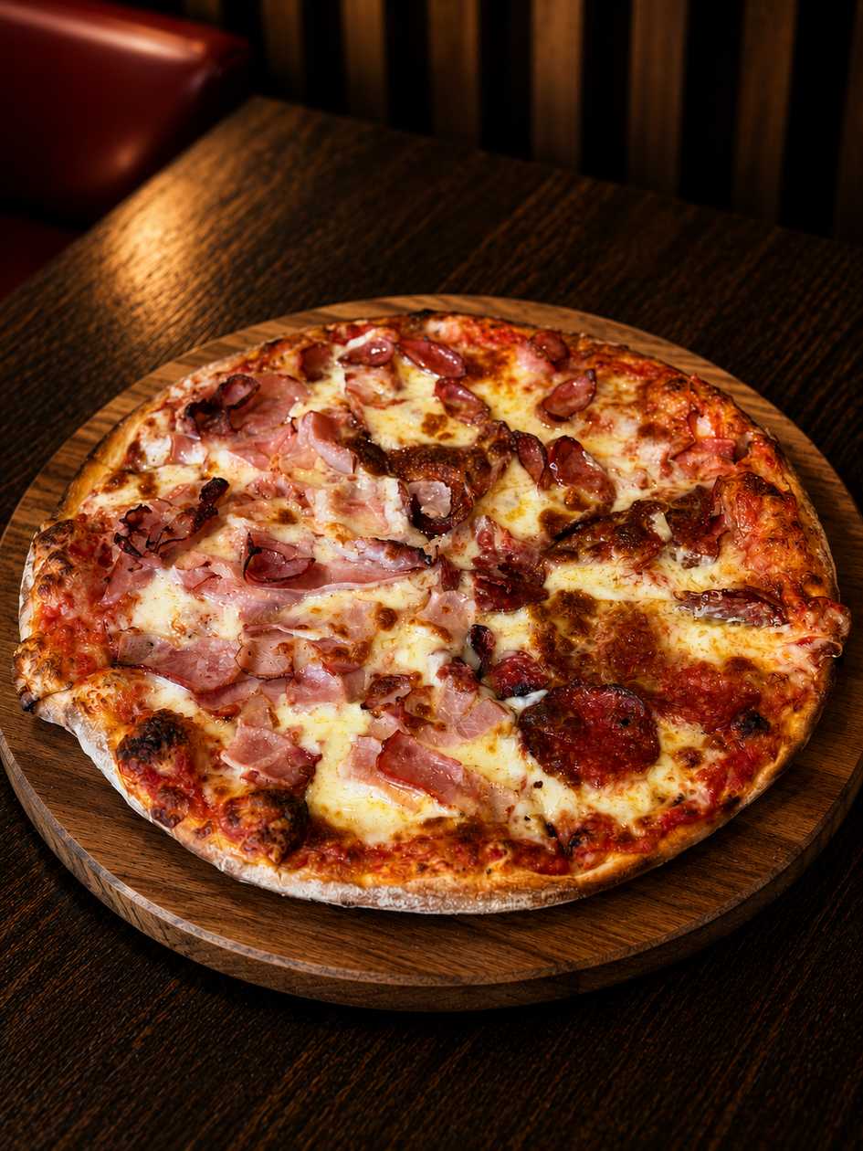 Pizza Quattro Carni (650g)
