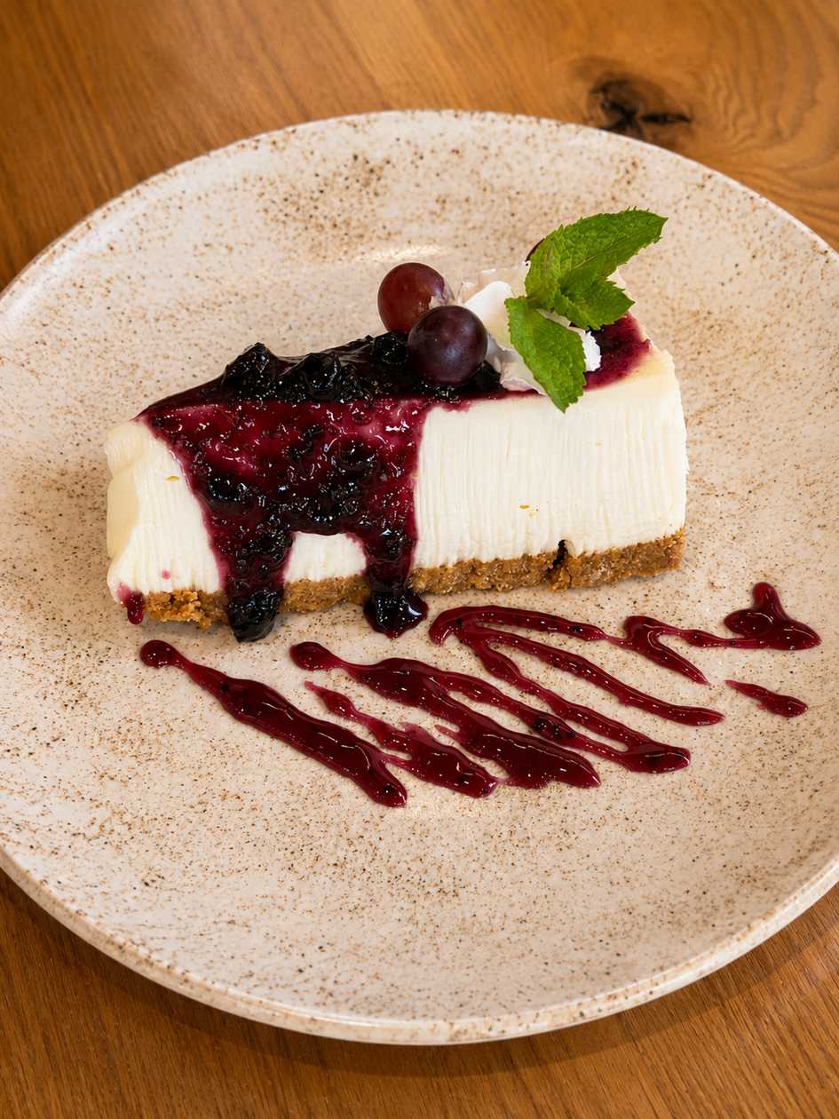 Cheesecake Cu Dulceata De Afine (130g)