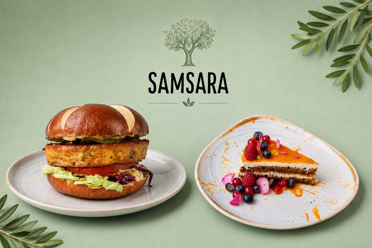 Meniu Combo Double Cheesy Burger + Carrot cake
