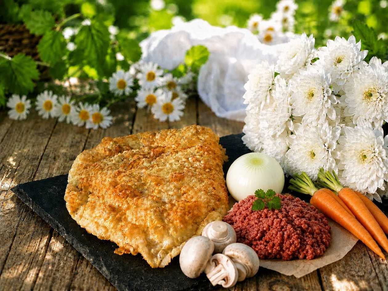 Чебурек по-аджарськи