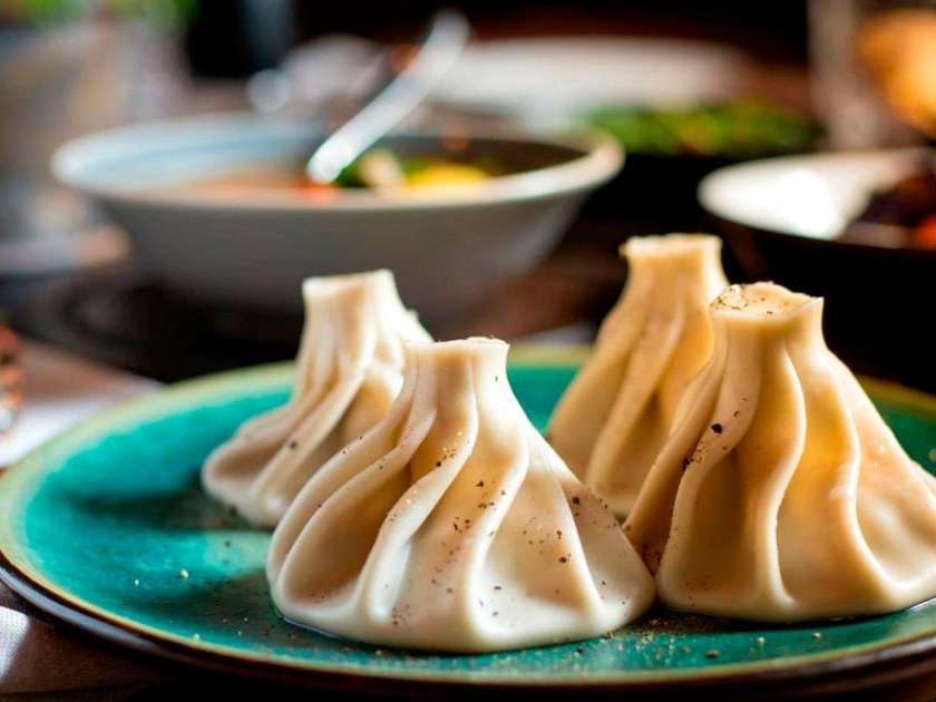 Khinkali with lamb (1 pc)