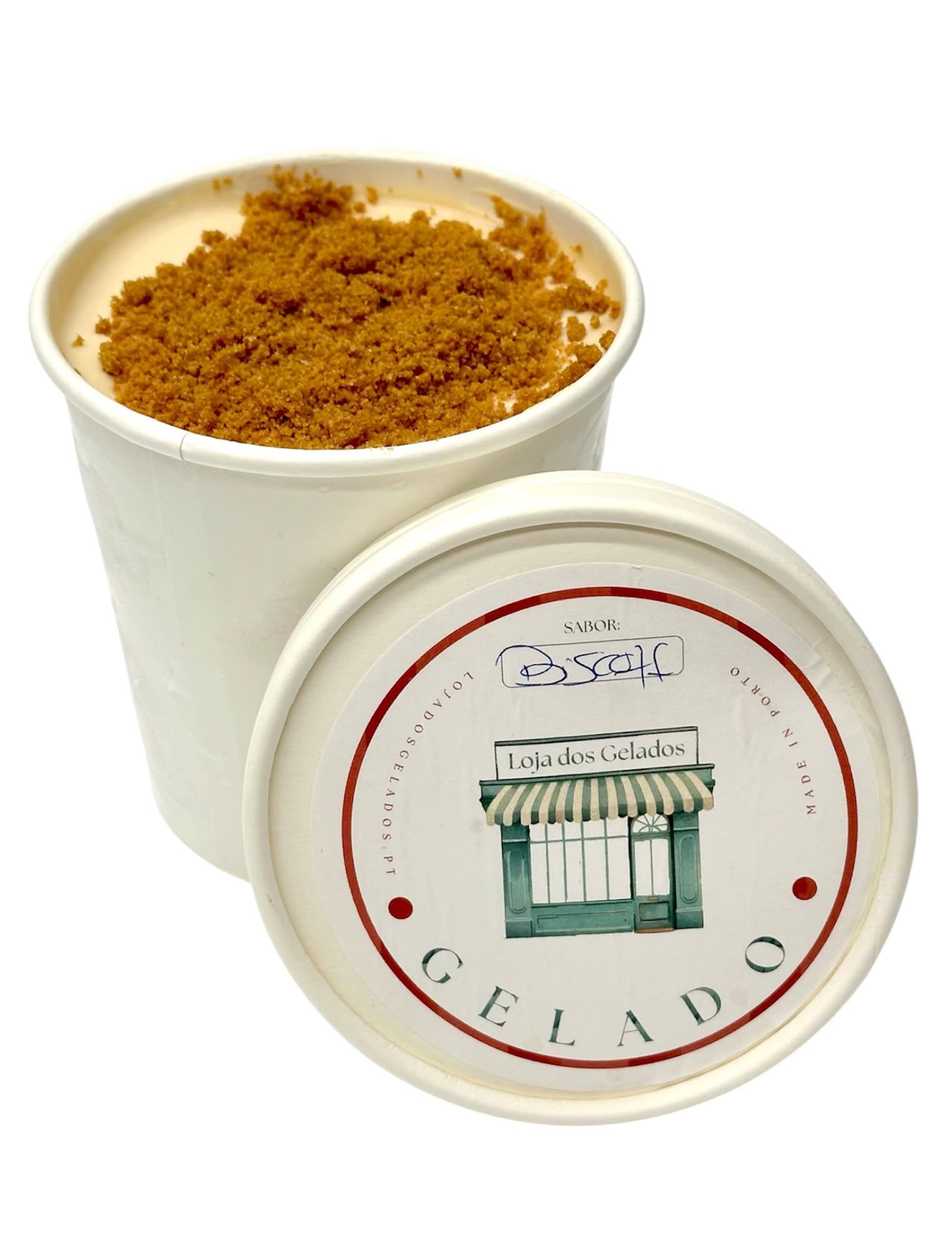Gelado Biscoff