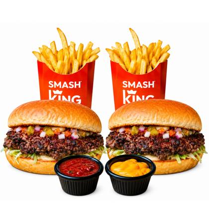 Double Combo Oklahoma smash burger