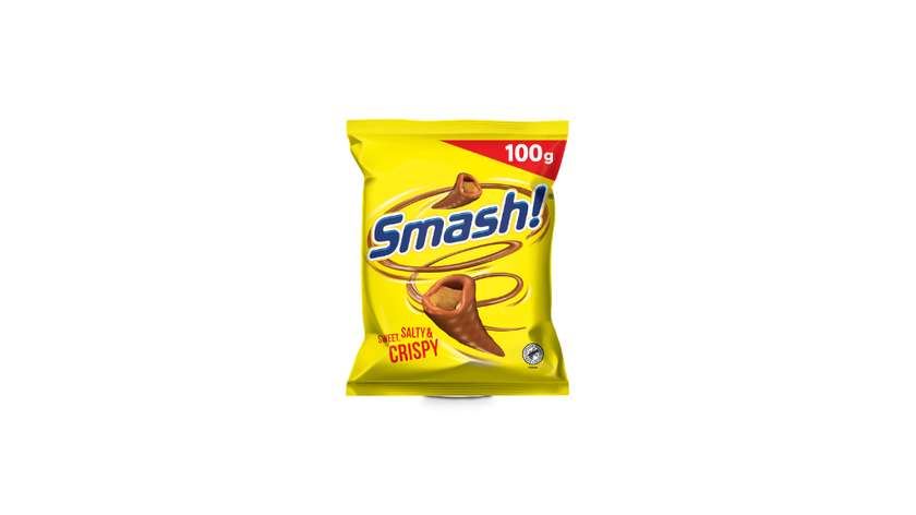 SMASH Corn Snacks in Milk Chocolate 100g
