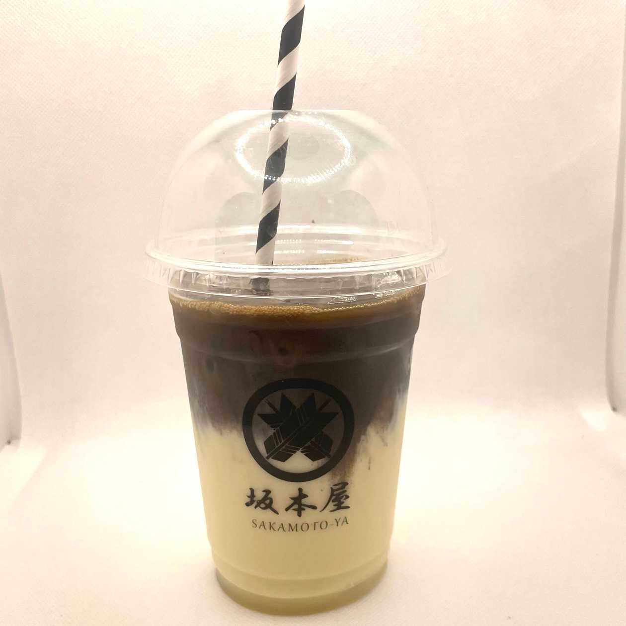 Hoji-Cha Latte (Cold) with Soy Milk (400 ml)