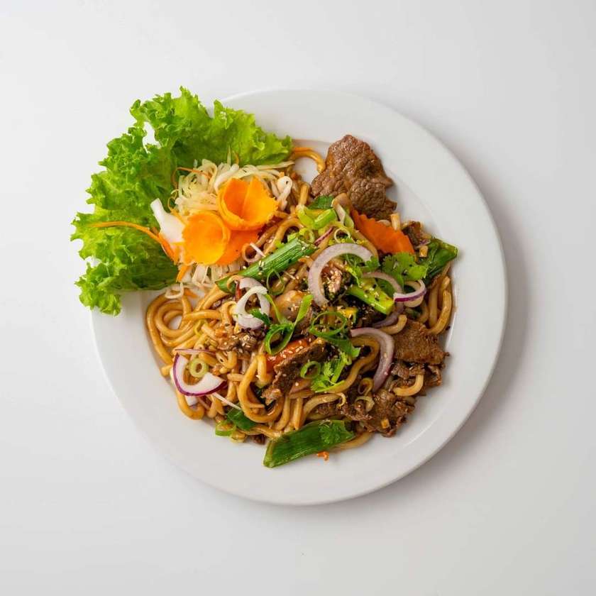 Udon yaki s tofu