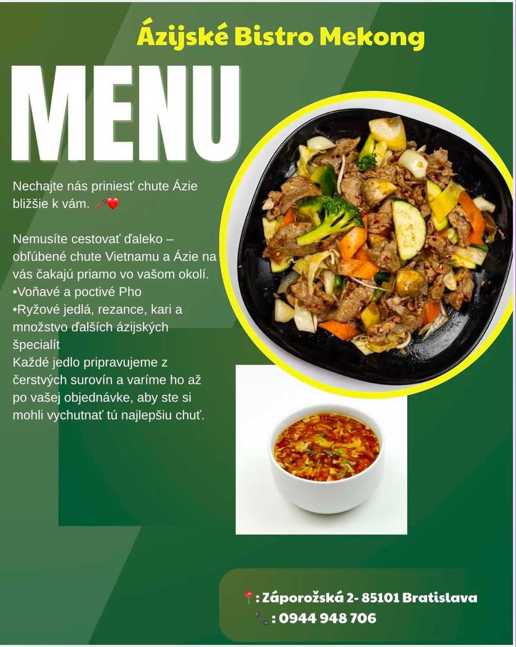 menu 9 Roasted mix of vegetables and beef + spicy soup