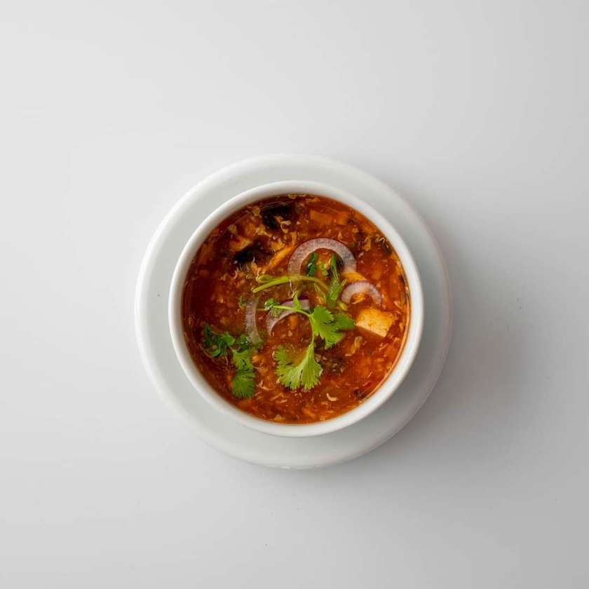 Spicy sour soup
