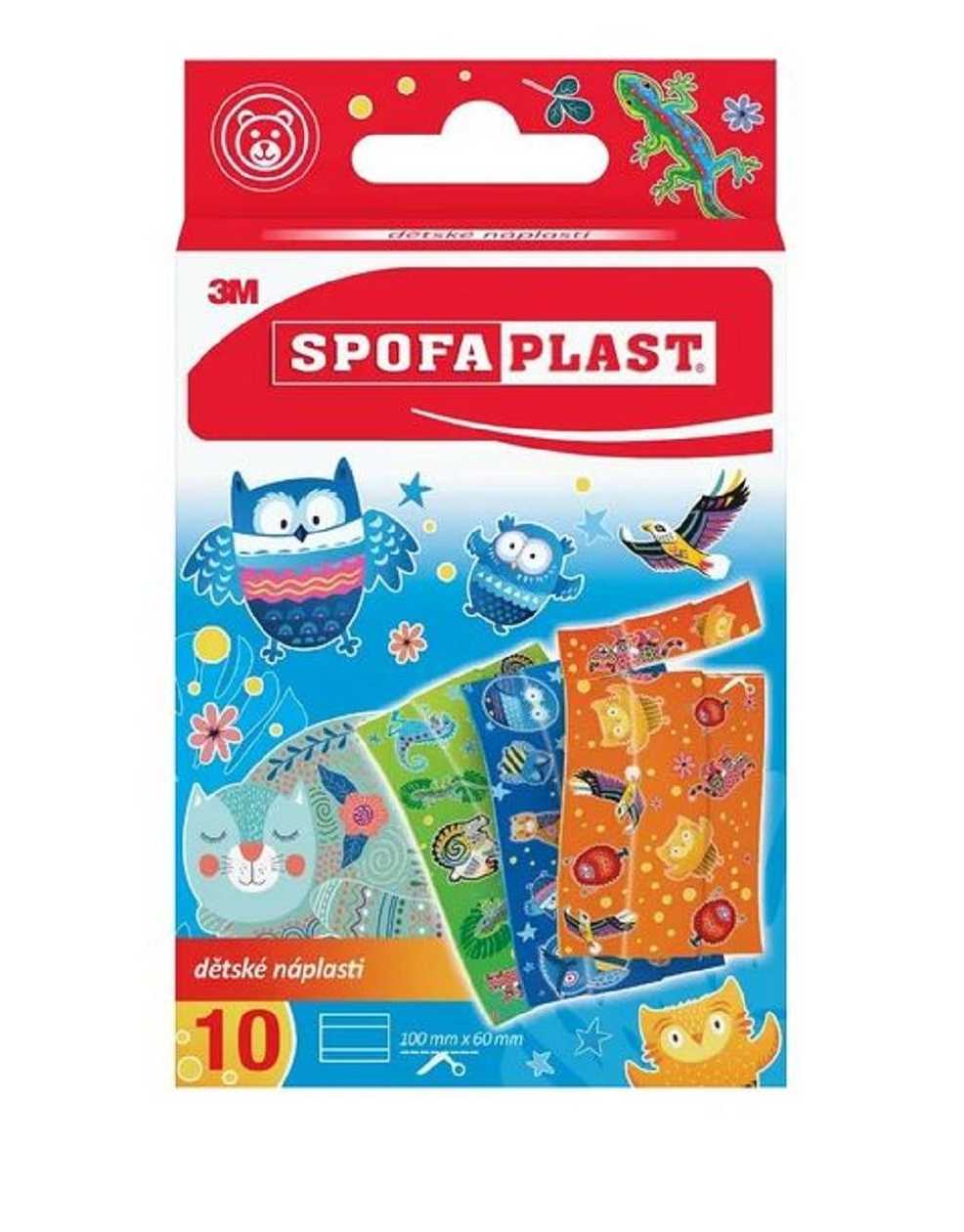 3M Spofaplast 117 Children's Plasters 10cmx6cm 10pcs