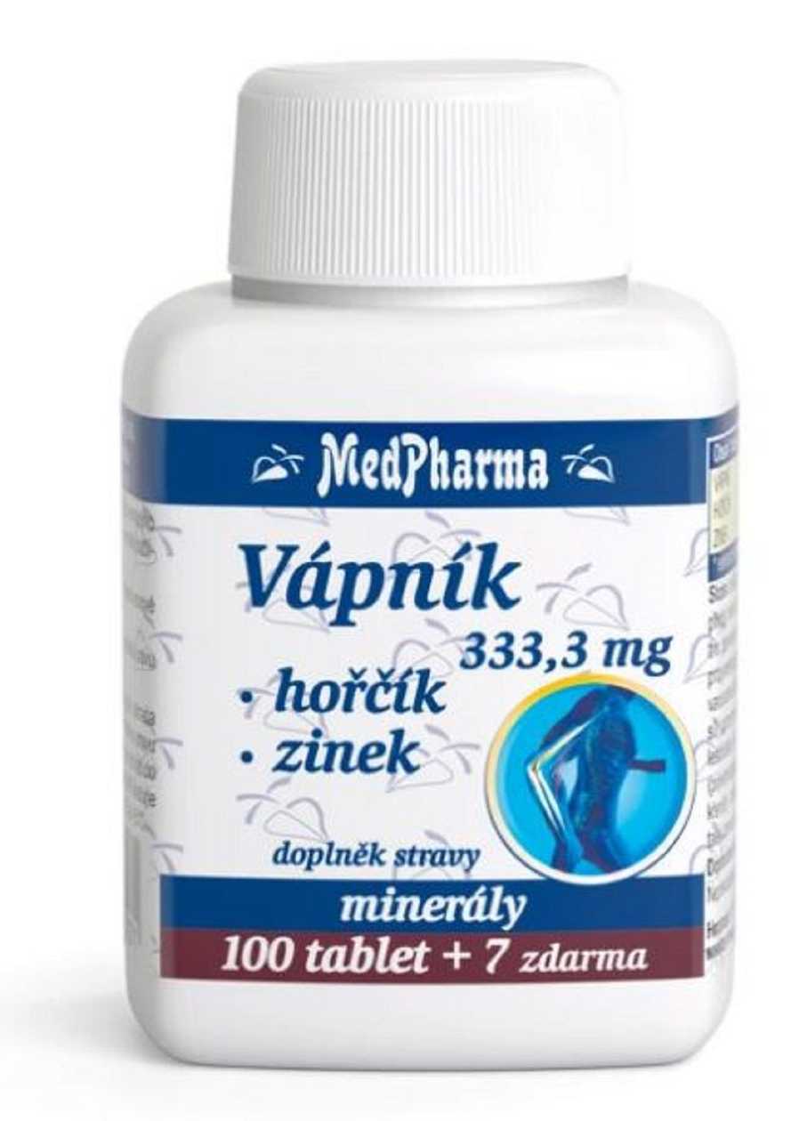 MedPharma Calcium+Magnesium+Zinc 107 Tablets