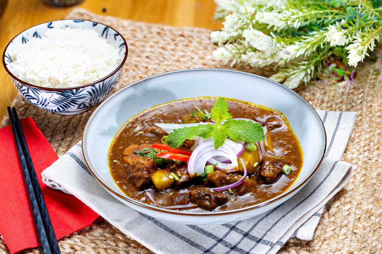 Bo sot vang 500 g cu orez