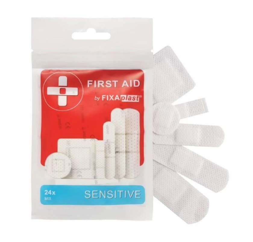 FIXAplast FIRST AID Sensitive Plaster Mix 24pcs