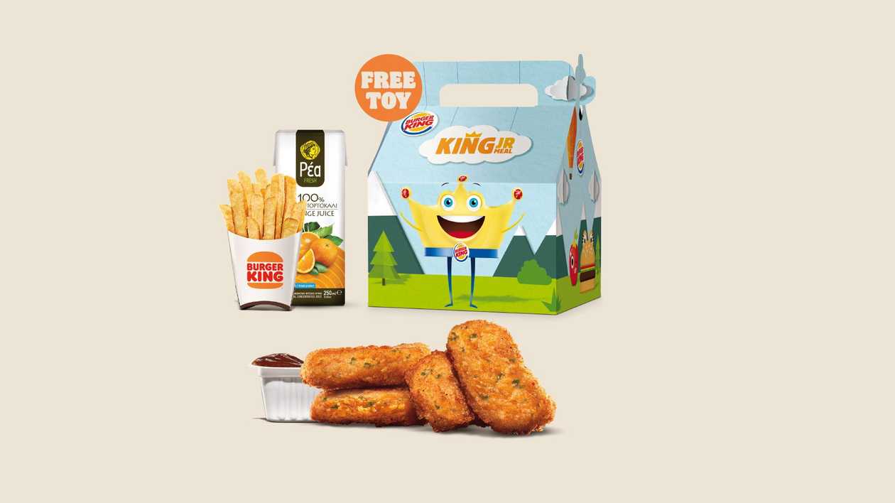 Kids Meal 4pcs Vegan Nuggets