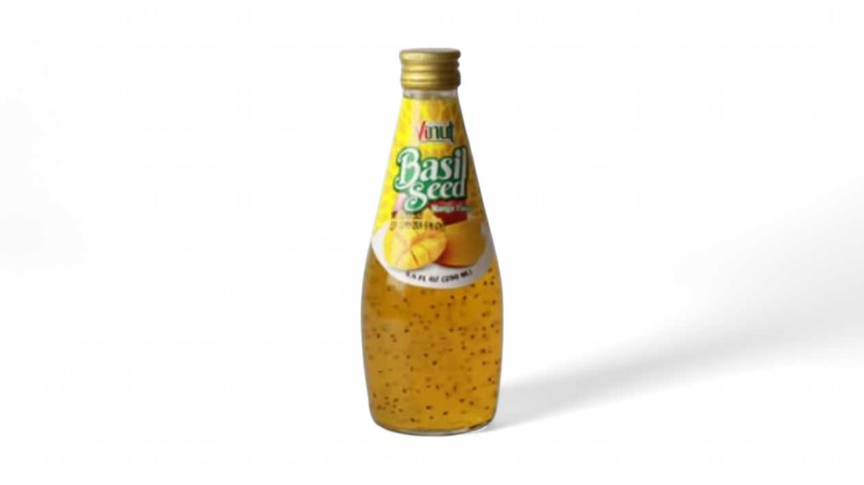 Mango drink s chia semienkami