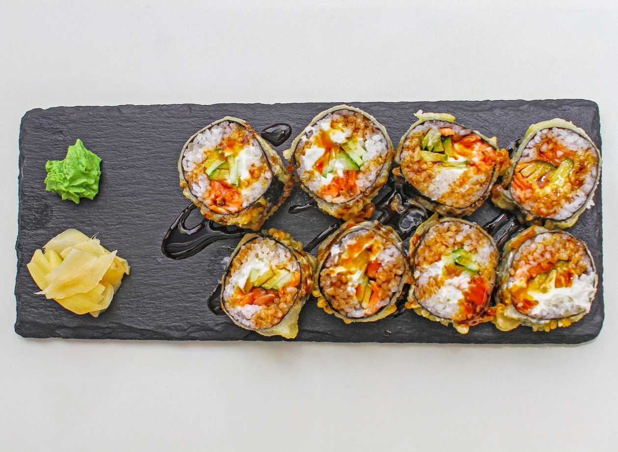 Tempura s Lososem