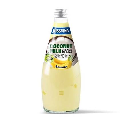 Coconut Milk drink- príchuť banán (sklo: 290ml)