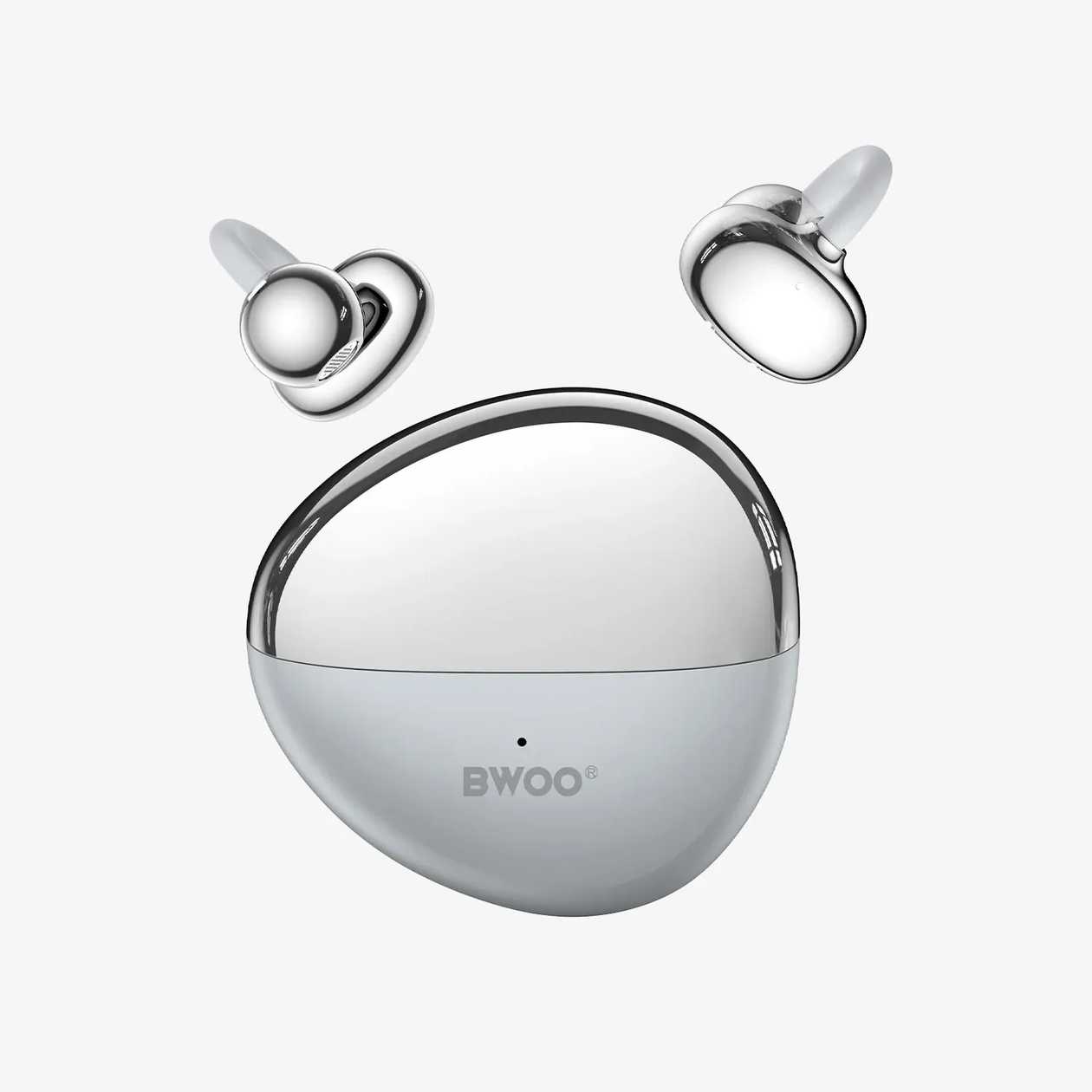BWOO Open Ear Clip Earphones BT 6.0 BW99 Gray