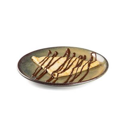 Crepe com Chocolate Quente