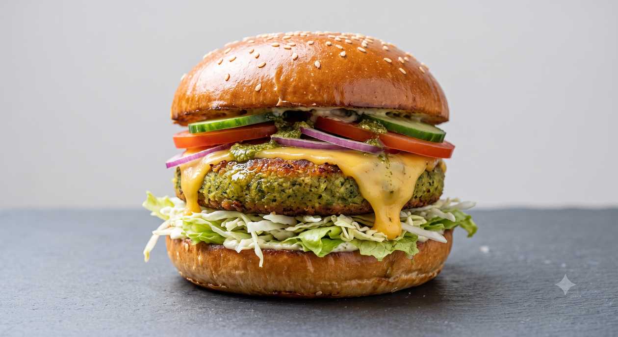 Vegetarian Bun Burger