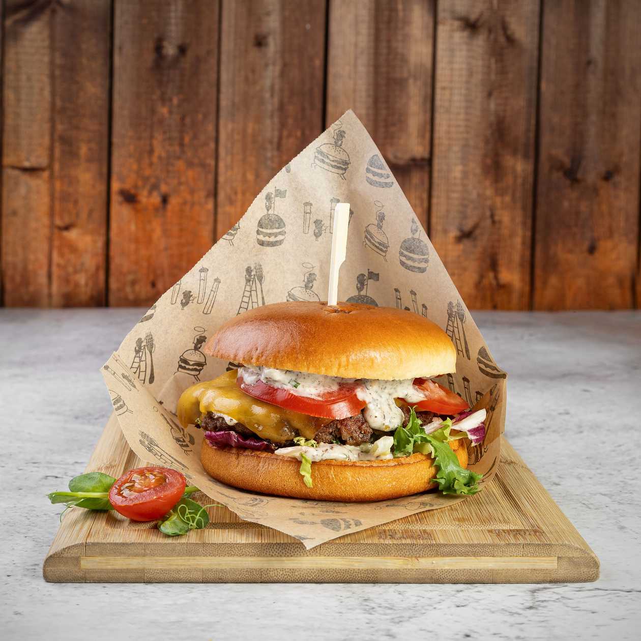 Truffle burger