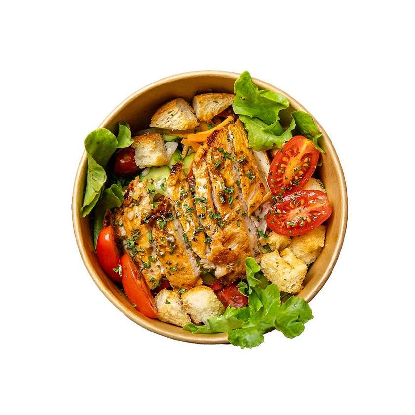 Garden Toss Salad w/Chicken (Vinaigrette)