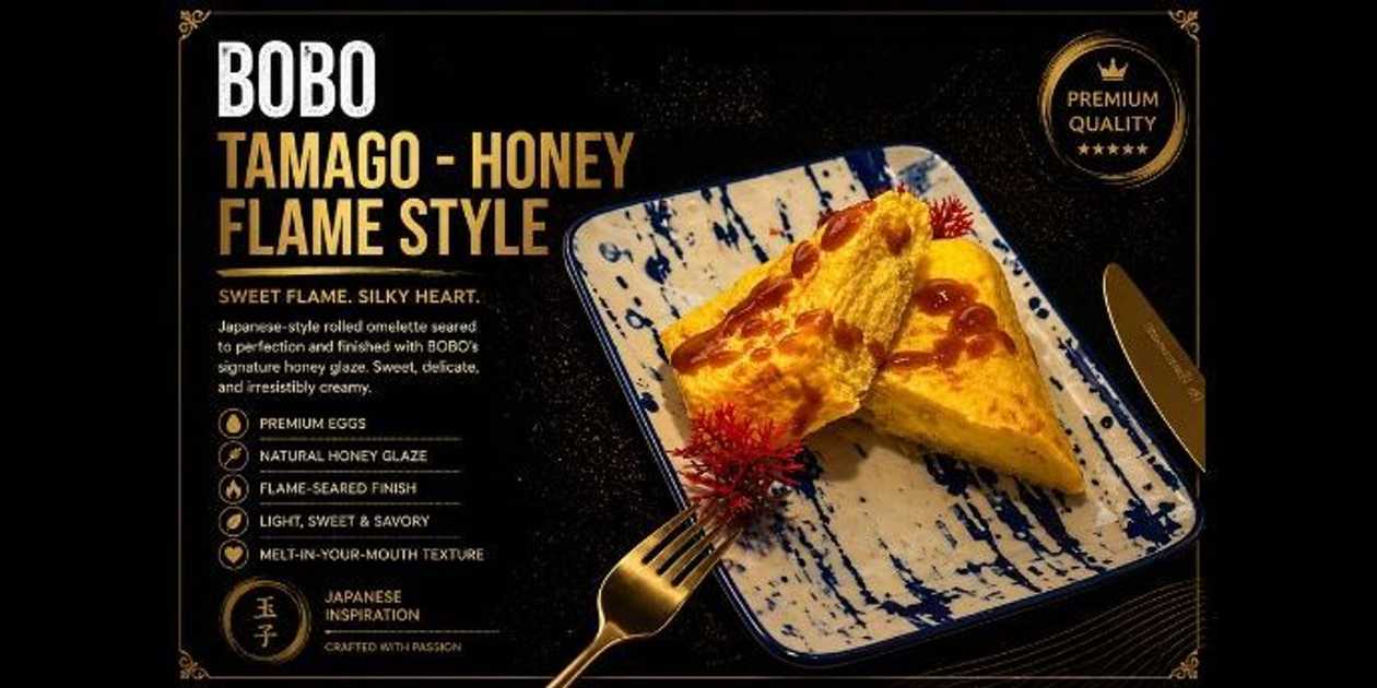Tamago Roll– Bal Mürəbbəli Dad