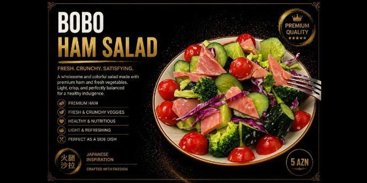 Rus kolbasalı salat