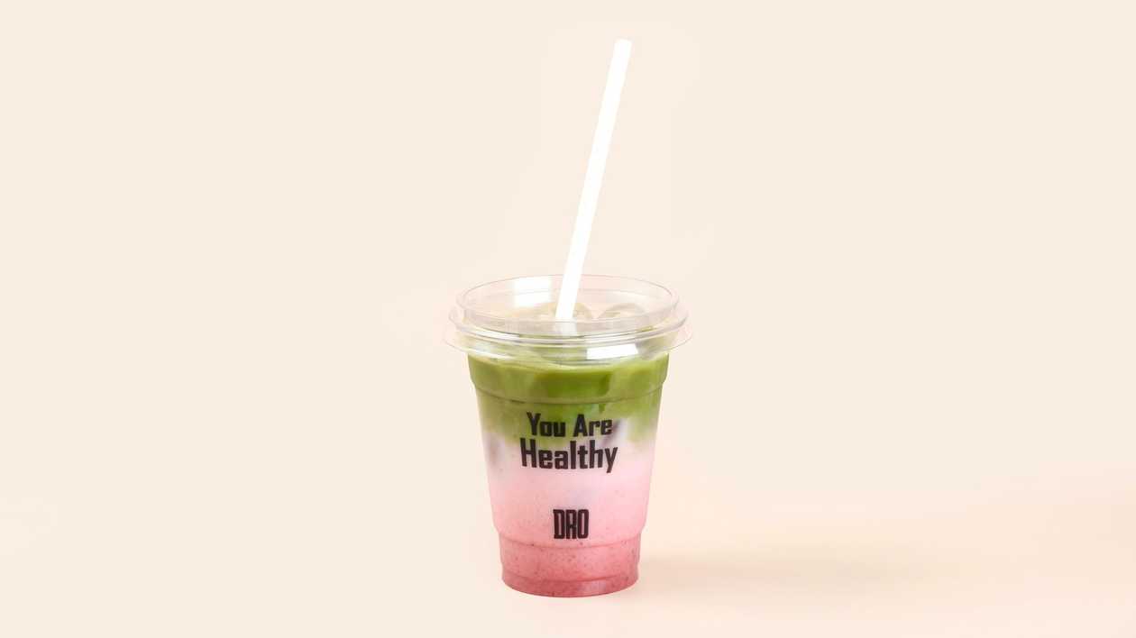 Strawberry matcha