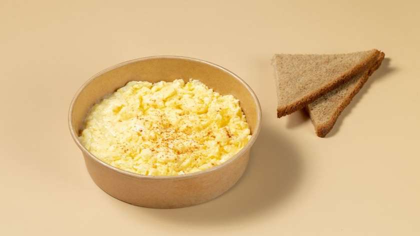 Scrambled egg - 254 Kcal