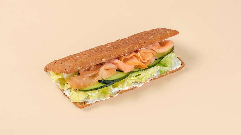 Salmon Protein Sandwich Calories: 407