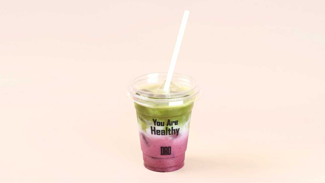 Collagen Blueberry matcha