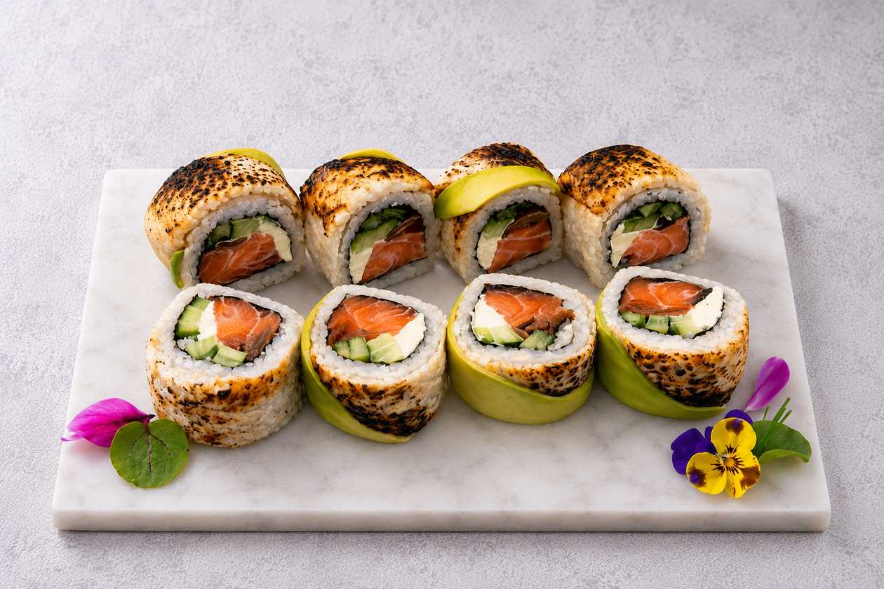 Salmon Unagi