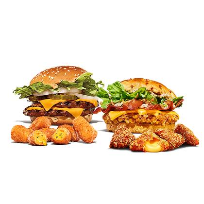 Burger + Choice of Side